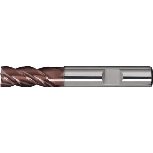 Schaftfräser DIN 6527L TypN D.3mm Einsatz-L.14mm VHM TiAlN HB Z.4 lang TECWERK