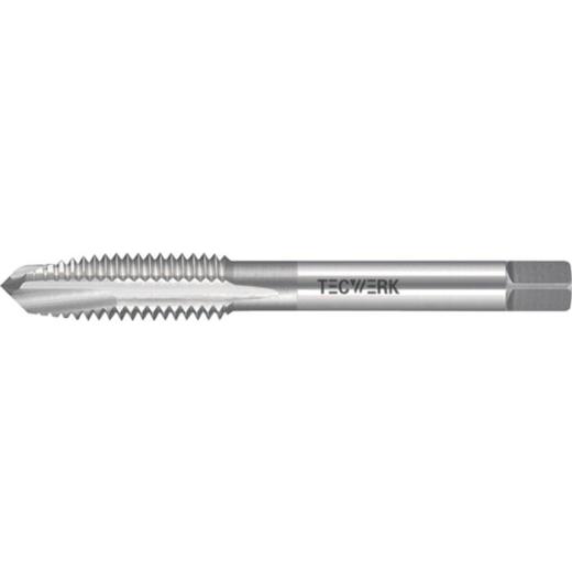 Einschnittgewindebohrer DIN 352 Form B M3x0,5mm HSS-Co ISO2 (6H) TECWERK