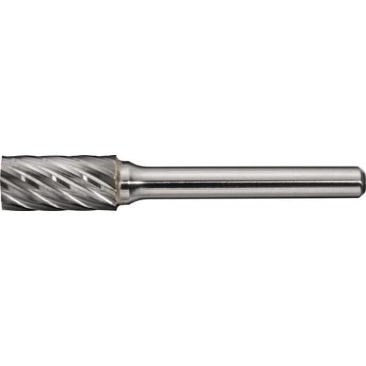 Frässtift ZYA INOX D.10mm Kopf-L.20mm Schaft-D.6mm HM Verz.Normal,fein TECWERK