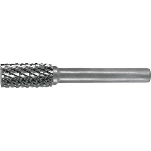 Frässtift ZYA D.6mm Kopf-L.18mm Schaft-D.6mm HM Verz.Kreuz TECWERK