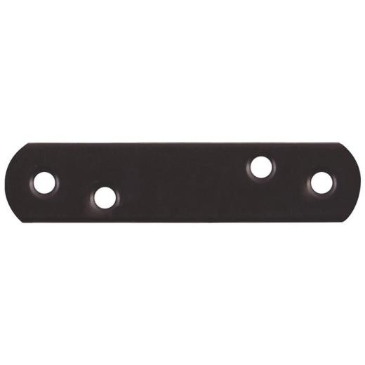 Flachverb.L.77mm B.19mm S.2mm STA schwarz ku.-besch.GAH | 100 Stück