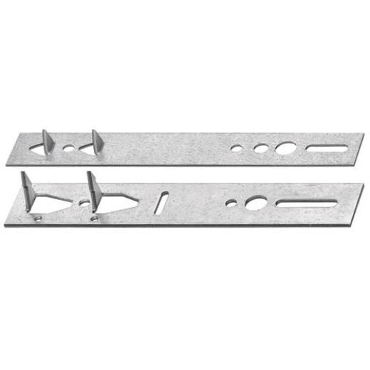 Hessenkralle Länge 140mm Breite 25mm Stärke 2mm schwer verzinkt | 100 Stück