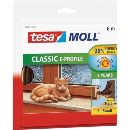 Fenster-/Türmoll tesamoll® 5463 B9mmxH4mmxL6m braun TESA | 10 Stück