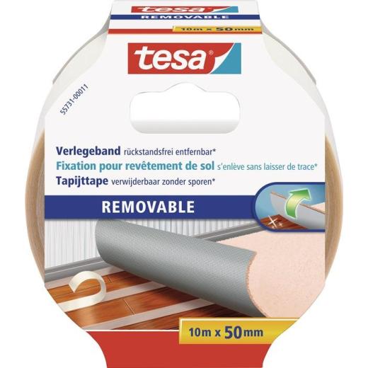 Doppelseitiges Verlegeband 55731 L.10m B.50mm Rl.TESA | 6 Stück