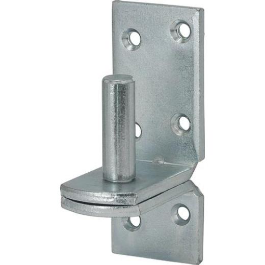 Kloben DII auf Platte 10x33x85mm blau verz.VORMANN
