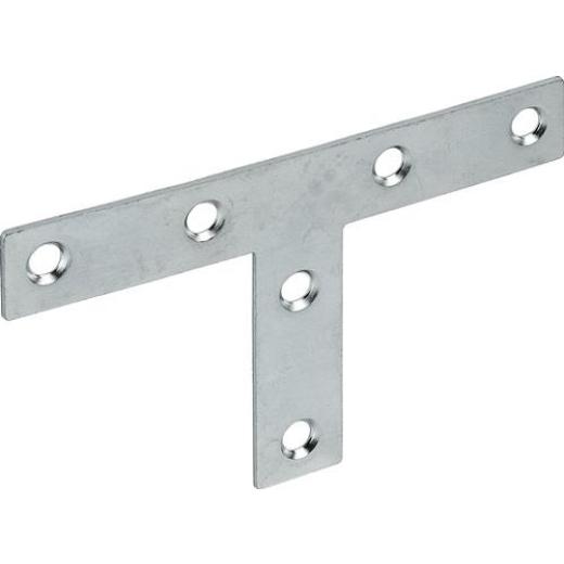 Flachwinkel L.70mm B.16mm S.1,5mm STA blau verz.VORMANN | 50 Stück