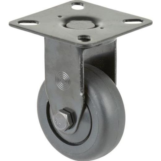 Bockrolle 50mm 50kg Gum.Kugell.54x54mm BS ROLLEN