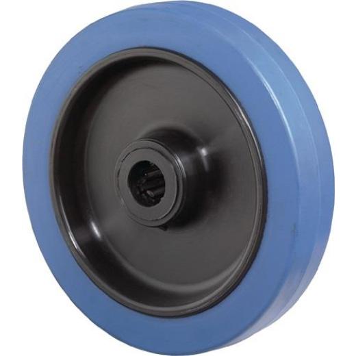 Ersatzrad D.200mm Trgf.400kg Gum.Achs-D.20mm Nabenl.60mm BS ROLLEN