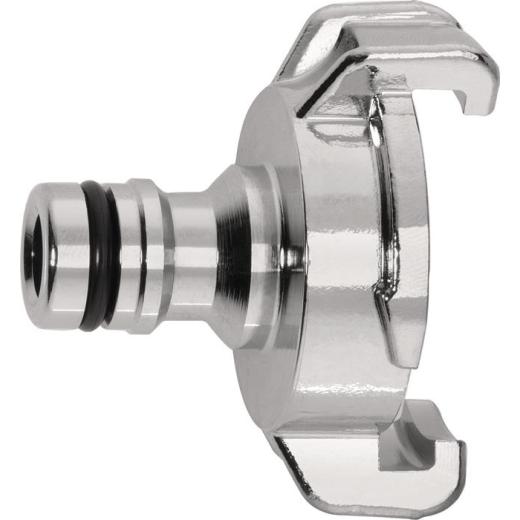 Übergangsstück GEKA plus-Stecksystem MS verchr.Klaue u.Stecker GEKA | 5 Stück