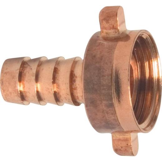 2/3-Schlauchverschraubung MS Schl.-Gr.20mm IG 1 Zoll PROFEC | 10 Stück