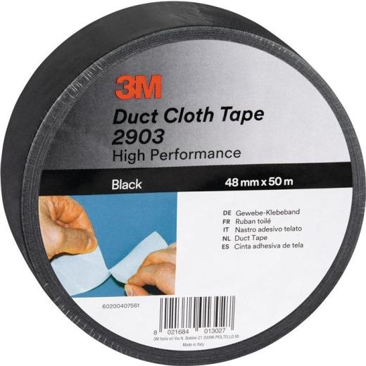Gewebeband Scotch® 2903 schwarz L.50m B.48mm Rl.3M | 24 Stück