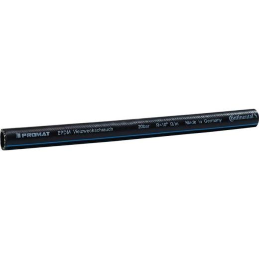 EPDM Industrie- u.Vielzweckschlauch L.40m ID 19mm AD 28mm TECWERK | 40 Stück