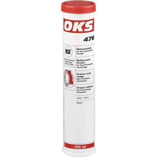 Mehrzweckfett f.die Lebensmitteltechnik OKS 476 400ml weiß NSF H1 Kartusche OKS | 10 Stück