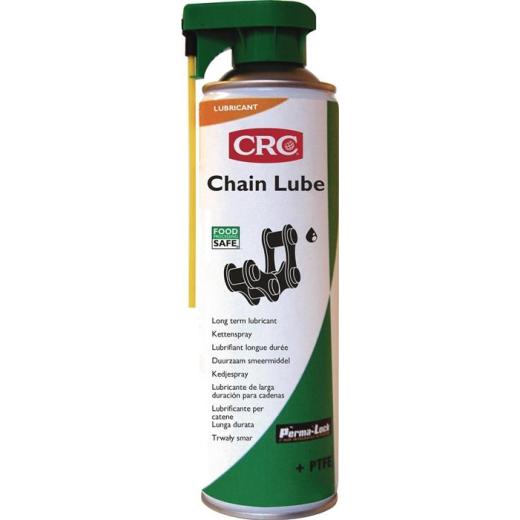 Kettenspray CHAIN LUBE bräunlich NSF H1 500 ml Spraydose CRC | 12 Stück
