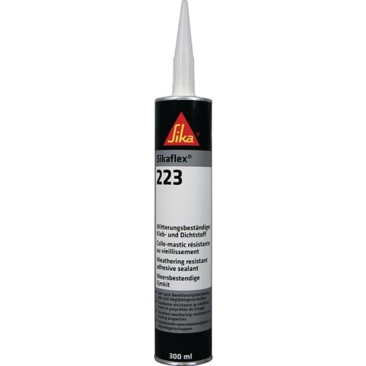 Kleb- u.Dichtstoff Sikaflex®-223 300ml schwarz Kartusche SIKA | 12 Stück