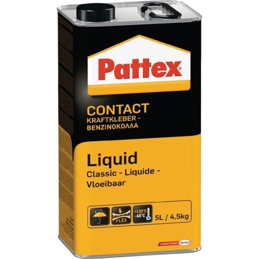 Kraftkleber Classic Liquid -40GradC b.+110GradC 4,5kg Kanne PATTEX | 4 Stück