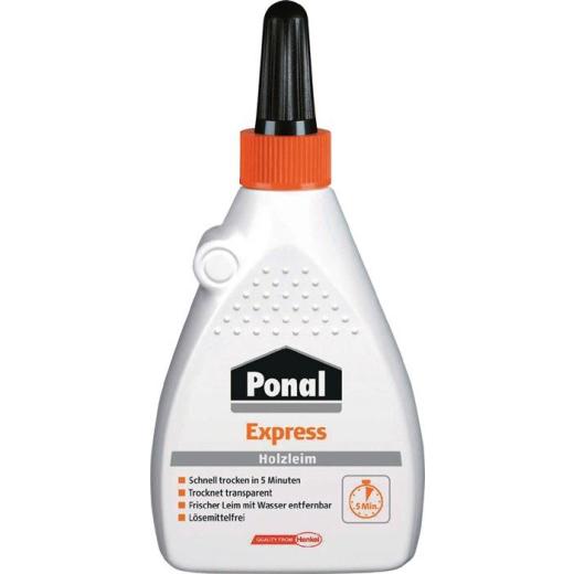 Holzleim Express 120g EN 204: D1,D2 Flasche PONAL | 12 Stück