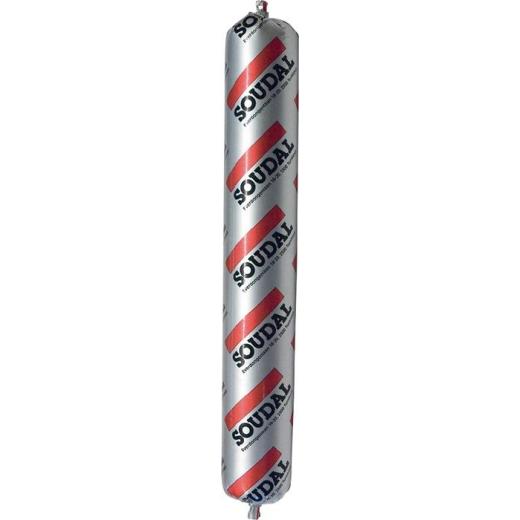 Silikondichtstoff Silirub BauN transp.600ml Schlauchbeutel SOUDAL | 12 Stück