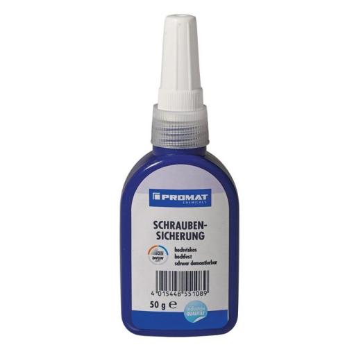 Schraubensicherung 50g hf.hochvikos rot DVGW Flasche PROMAT CHEMICALS | 10 Stück
