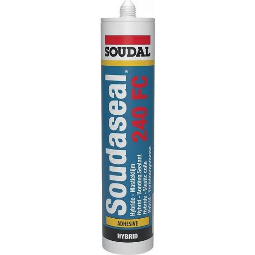 Kleb- u.Dichtstoff Soudaseal 240FC grau 290ml Kartusche SOUDAL | 12 Stück