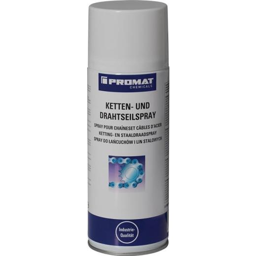 Ketten-/Drahtseilspray gelblich 400 ml Spraydose PROMAT CHEMICALS | 12 Stück