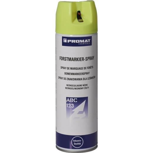 Forstmarkierspray neongelb 500ml Spraydose TECWERK | 6 Stück