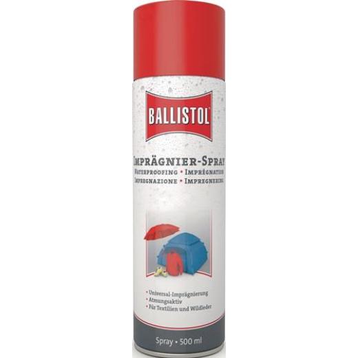 Imprägnierspray f.Natur-/Kunstfasern,Leder 500ml Spraydose BALLISTOL | 6 Stück
