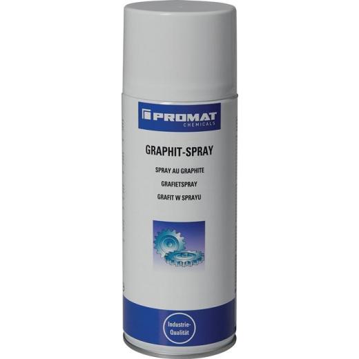Graphitspray 400 ml Spraydose PROMAT CHEMICALS | 12 Stück