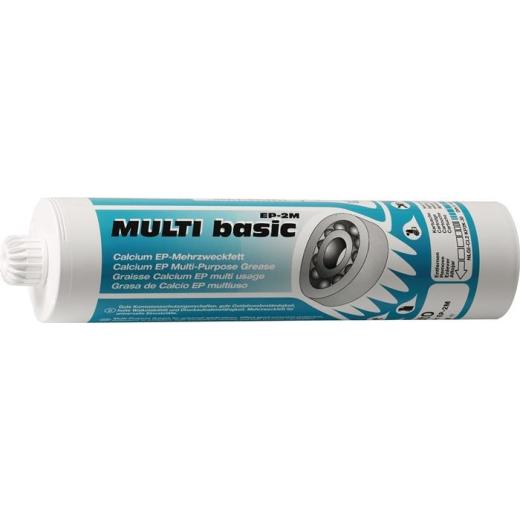 Lithiummehrzweckfett MULTI basic 2M 500g hell Schraubkartusche MATO | 12 Stück