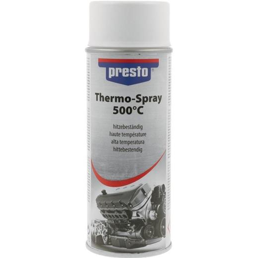 Thermo-Lackspray Profi 500GradC weiß 400 ml Spraydose PRESTO | 6 Stück