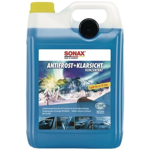 Scheibenreiniger AntiFrost+KlarSicht Konzentrat 5l Kanister SONAX