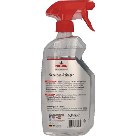 Scheiben-Reiniger Performance 500ml Sprühflasche NIGRIN | 6 Stück