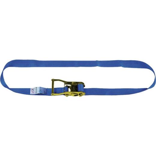 Zurrgurt DIN EN 12195-2 L.5m B.50mm m.Ratsche LC U 3000 daN