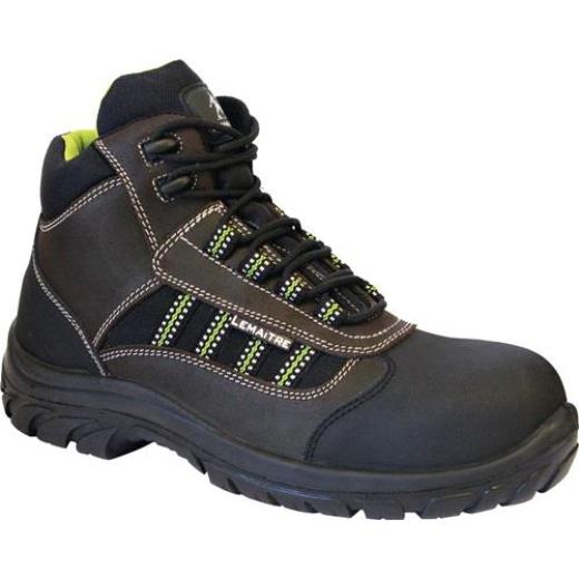 Sicherheitsstiefel Danube Gr.41 schwarz/braun Leder/Textileins. S3 SRC EN20345