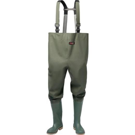 Wathose Gr.46 olivgrün PVC auf Polyester-Trägergewebe