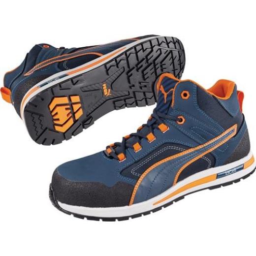 Sicherheitsstiefel Crosstwist MID Gr.41 blau/orange S3S FO HRO SR 20345:2022