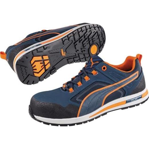 Sicherheitsschuh Crosstwist LOW Gr.40 blau/orange S3S ESD HRO SR 20345:2022