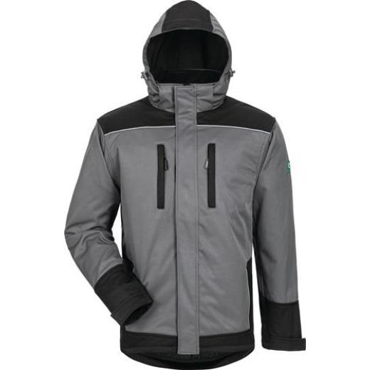 Wintersoftshelljacke Ajax Gr.XL grau/schwarz ELYSEE