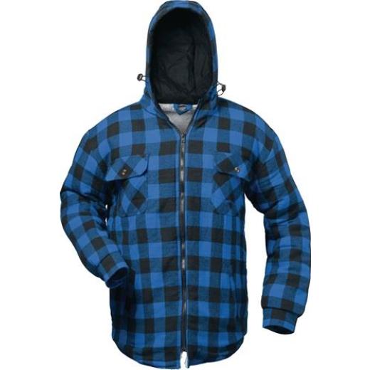 Thermohemd Alberta Gr.XXL blau/schwarz kariert CRAFTLAND