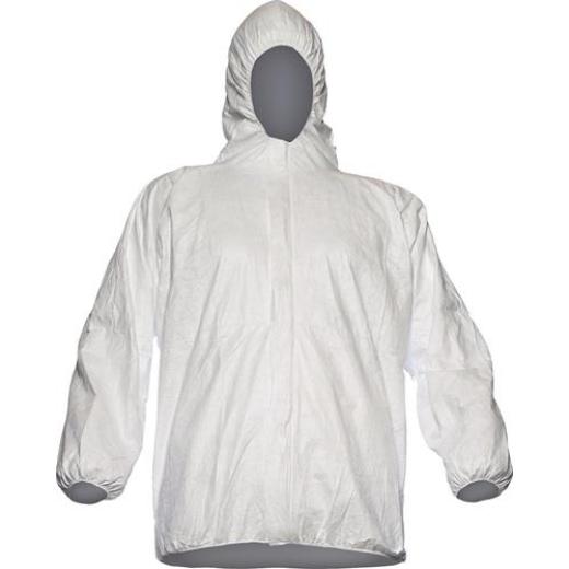 Chemikalienschutzjacke TYVEK® PP33 Gr.L weiß TYVEK | 10 Stück