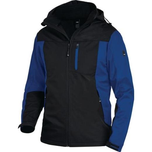 Softshelljacke JANNIK Gr.XXL royal/schwarz