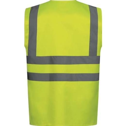 Warnweste ALBIN Gr.XXXL gelb EN ISO 20471 Kl.EN ISO 13688 SAFESTYLE