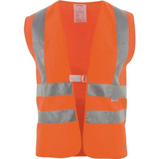 Warnweste Gr.univ.orange m.Schulterreflexstreifen EN 20471 Kl.2 ASATEX