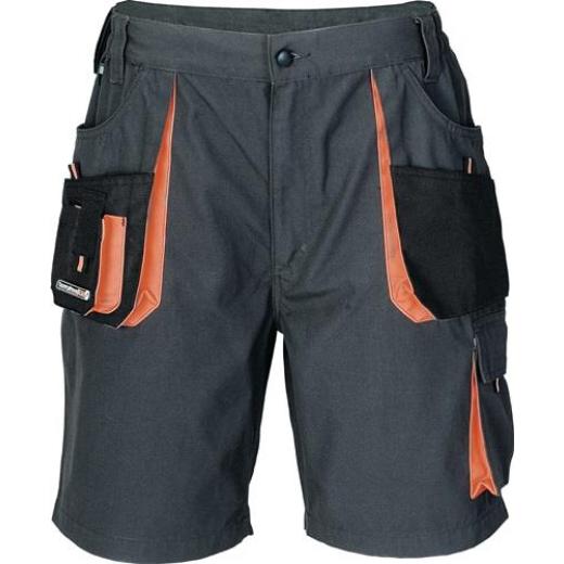 Herrenshorts Gr.58 dunkelgrau/schwarz/orange TERRATREND