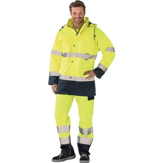 Warnschutzparka Gr.XXL gelb/marine PLANAM