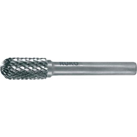 Frässtift WRC D.8mm Kopf-L.16mm Schaft-D.6mm HM Blank Verz.KVZ 4 RUKO
