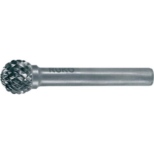 Frässtift KUD Schaft-D.6mm D.12mm Kopf-L.11mm HM Blank Verz.KVZ 4 RUKO