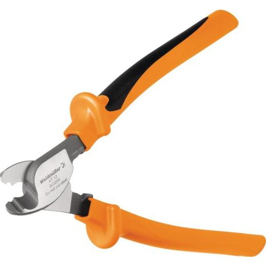 Kabelschere KT 12 L.225mm Kopf pol.VDE Mehrkomp.-Hülle WEIDMÜLLER