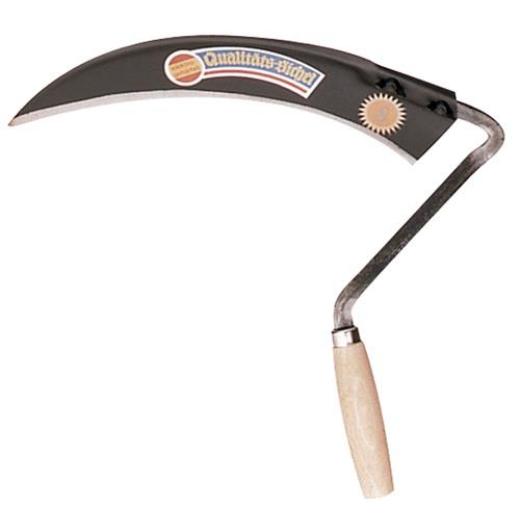 Sensensichel L.340mm halbgeschmiedet,m.Schneidenschutz geschl.ESW