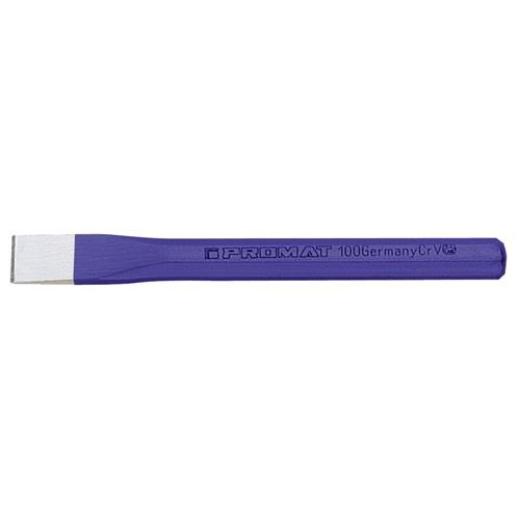 Fliesenmeißel fl.Schaft-Q.8mm 10mm 100mm CV-Stahl PROMAT